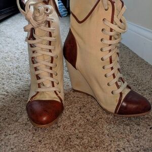 Wedge Booties